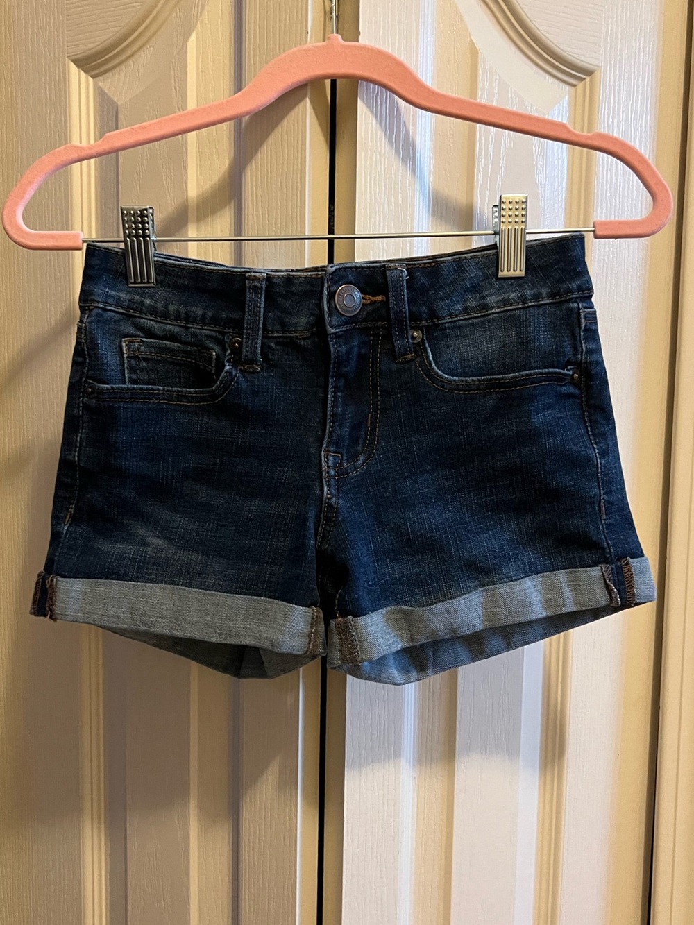 Aeropostale Size 0 Dark Wash Shorts